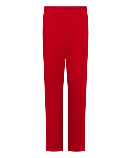 Brushed Jersey Trousers, Red