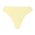 Dianne High Leg Thong, Yellow