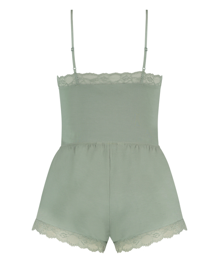Cami Short Pyjama Set, Green