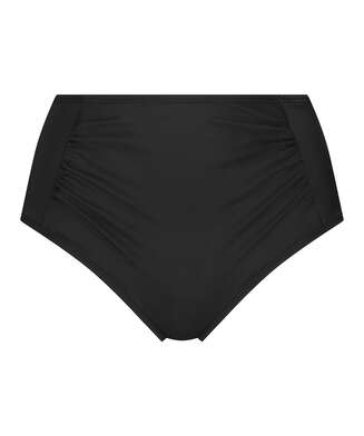 Luxe high bikini bottoms, Black