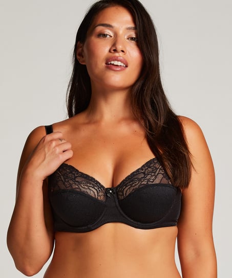 Sophie Non-Padded Underwired Bra, Black