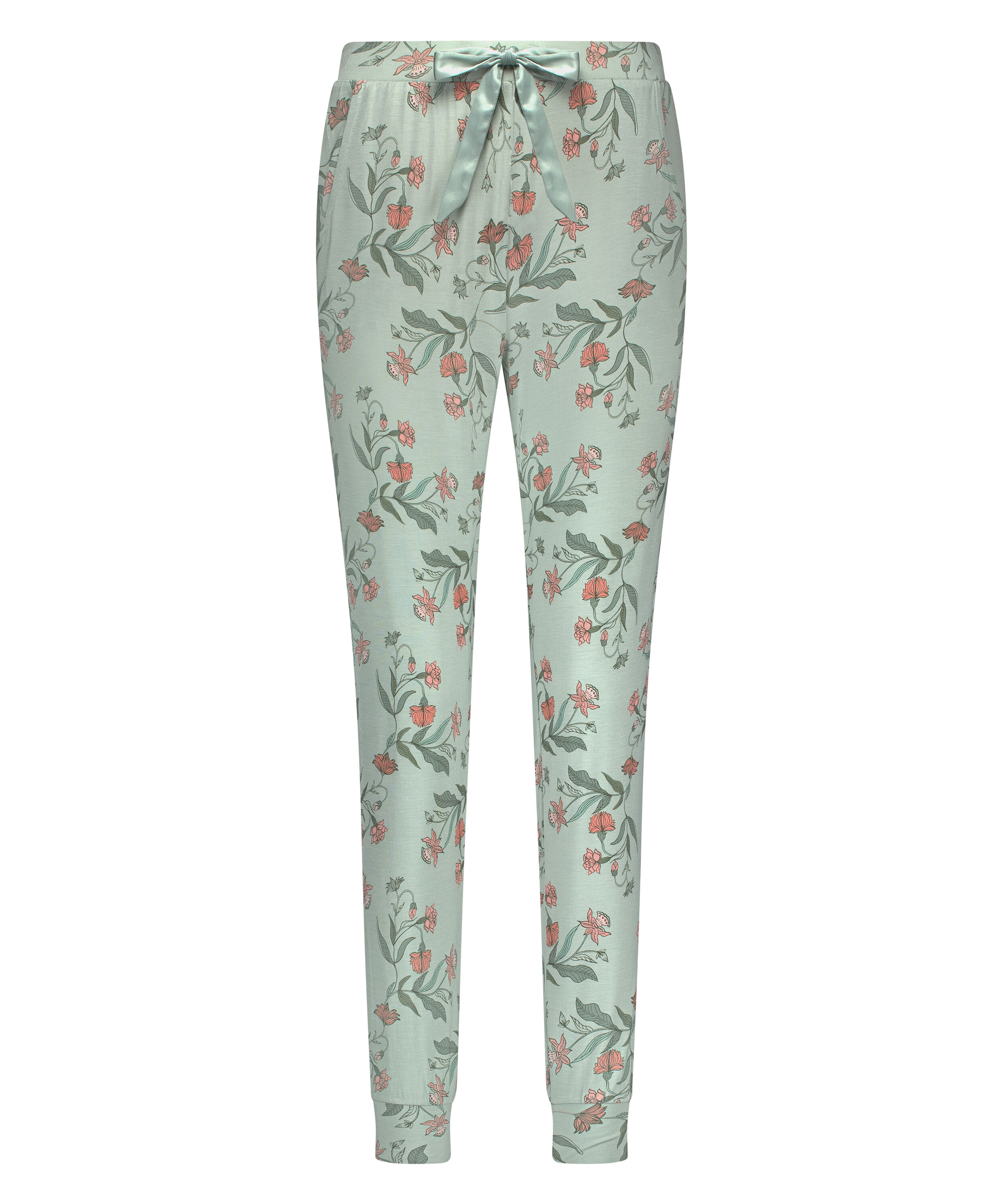 Jersey Pyjama Pants, Green