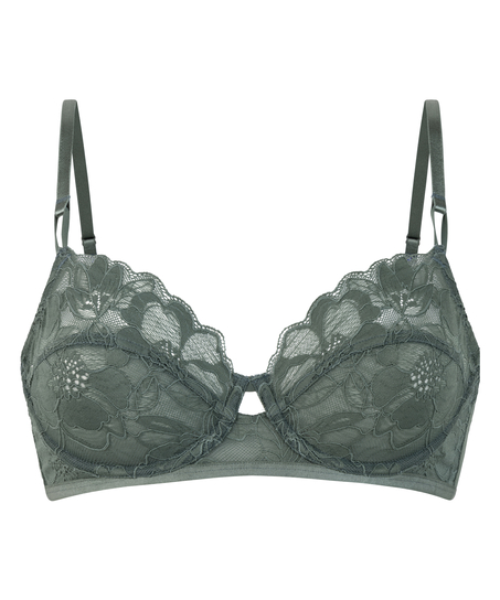 Sophia Non-Padded Underwired Bra, Green