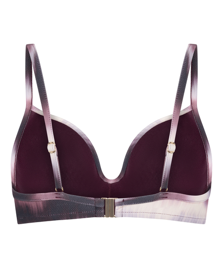 Padded Non-Wired Bikini Top Mauritius, Purple
