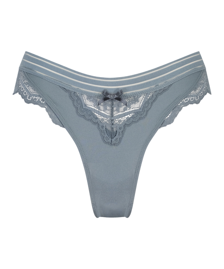 Sully High Leg Brazilian, Blue