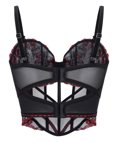 Peonie Bustier, Black
