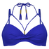Sunset Dream Padded Bikini Top, Blue