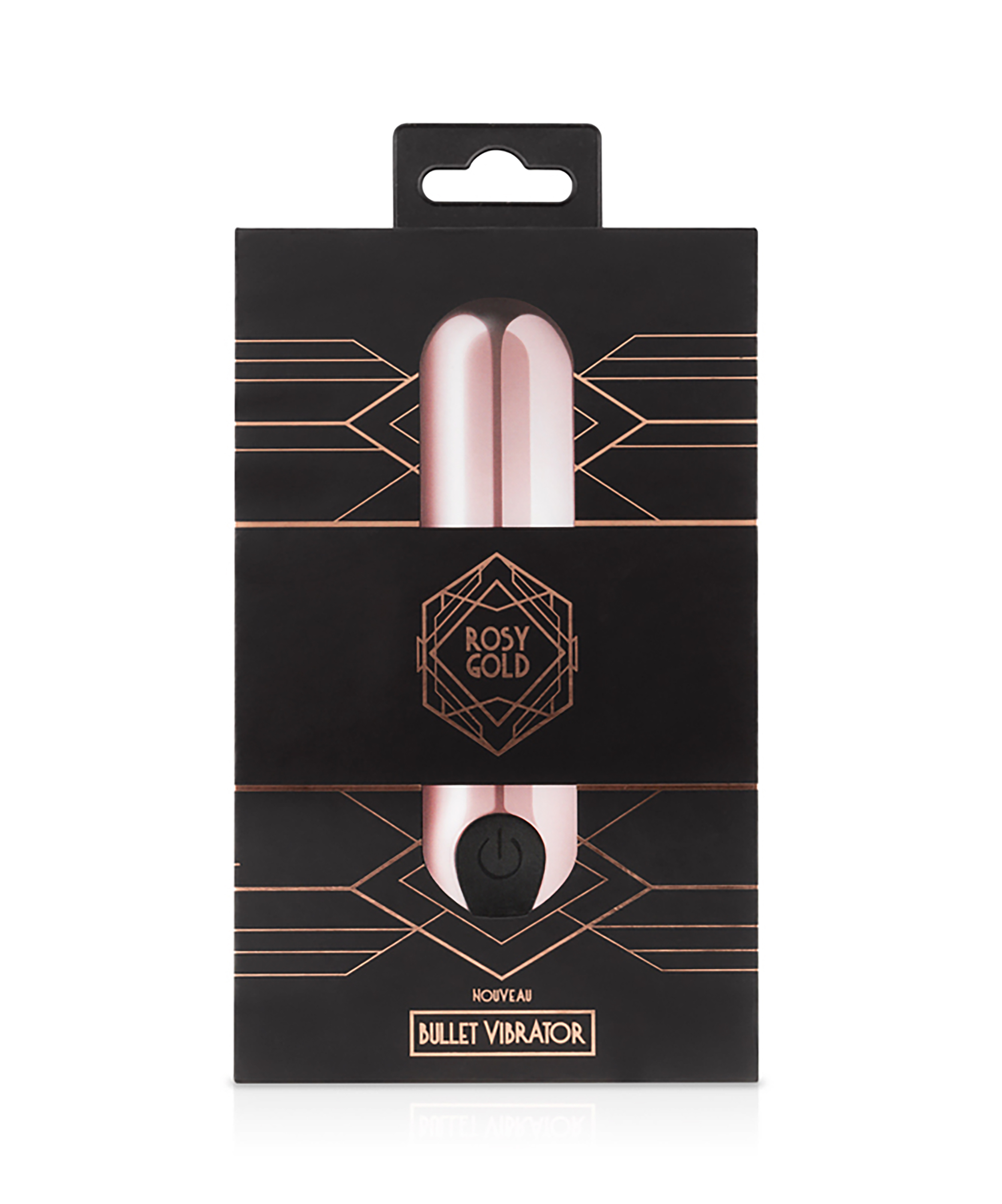 Rosy Gold Nouveau Bullet Vibrator, Pink, main