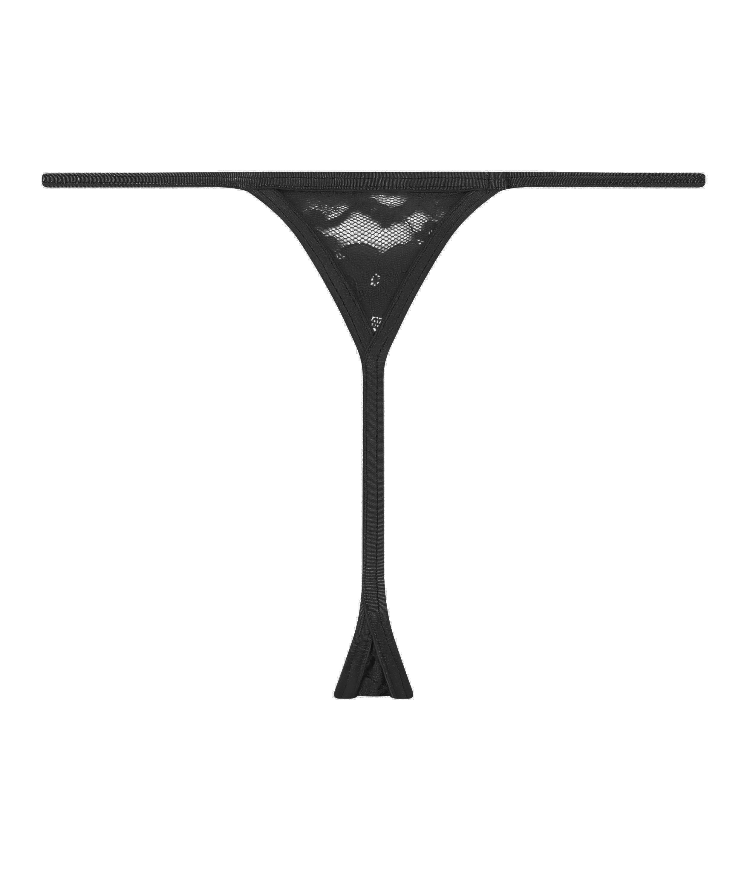 Mini Thong, Black, main