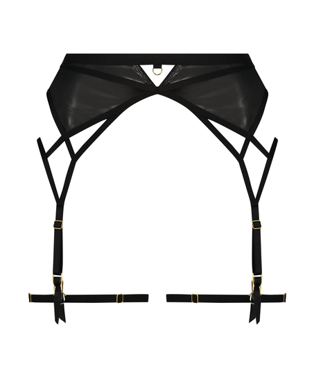 Seductress Suspenders, Black