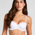 Angie Padded Strapless Underwired Bra, White