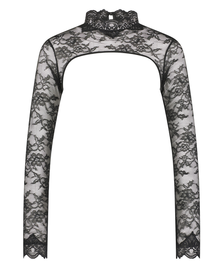 Sienna Bolero Top, Black