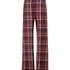 Tall Velours Pyjama Bottoms, Red