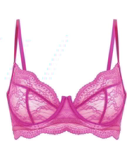 Isabelle Non-Padded Underwired Bra, Purple