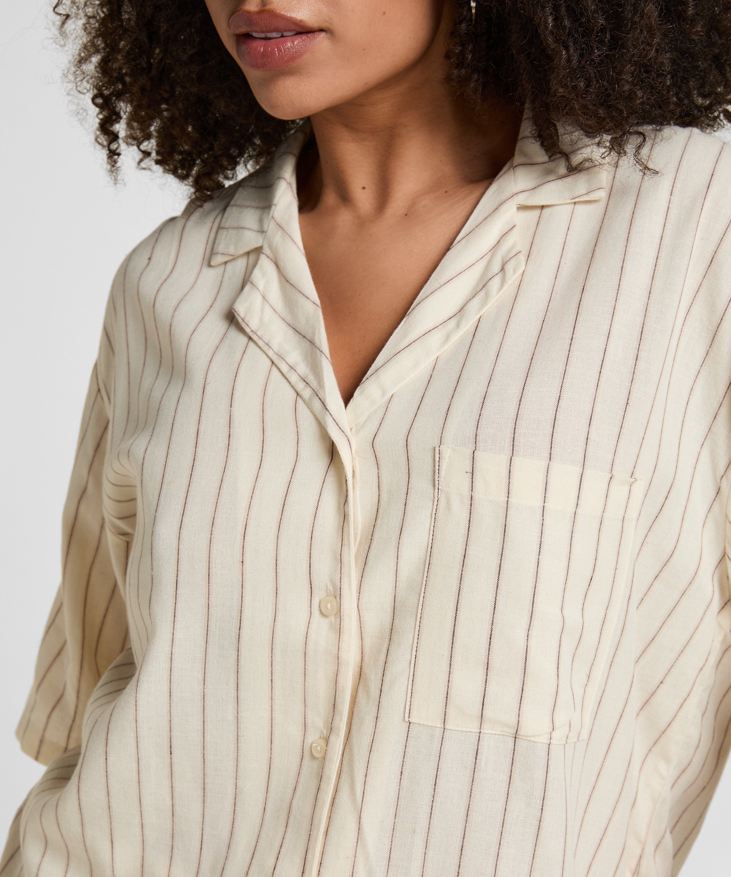 Jacket Linen, Beige, main