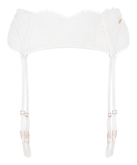 Tiah Suspenders, White