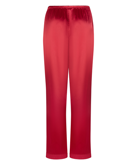 Satin Trousers, Red