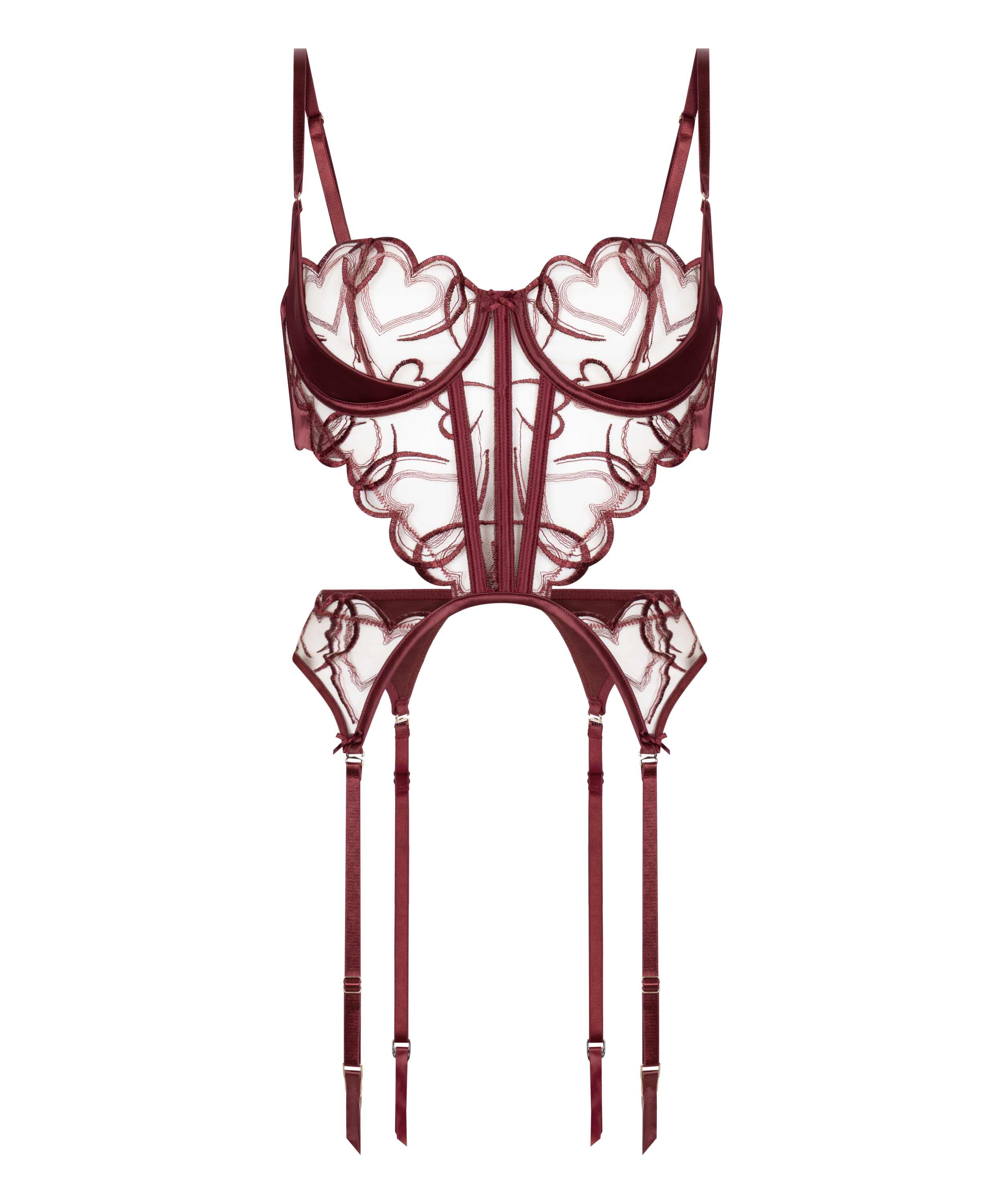 Olivia Bustier, Red, main