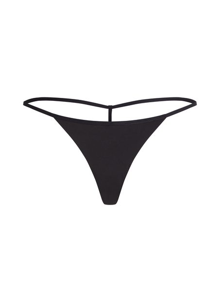 Seamless thong, Black