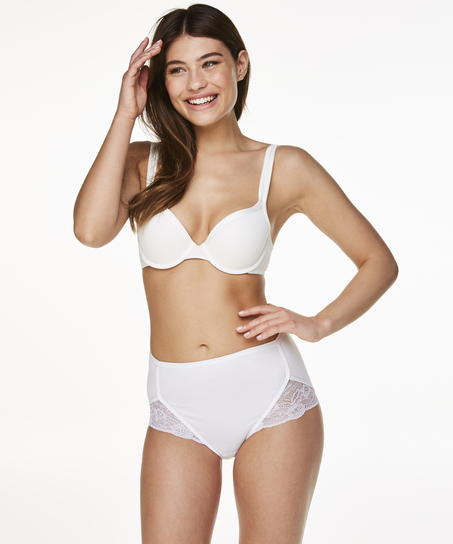 Superslip Lace Maxi cotton, White