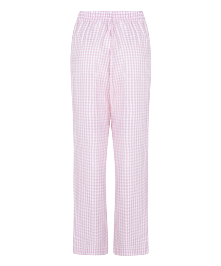 Cotton Pyjama Pants, Pink