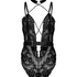 Private Brandy body open crotch, Black