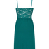 Modal Lace Slip Dress, Green