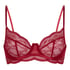 Isabelle Non-Padded Underwired Bra, Red