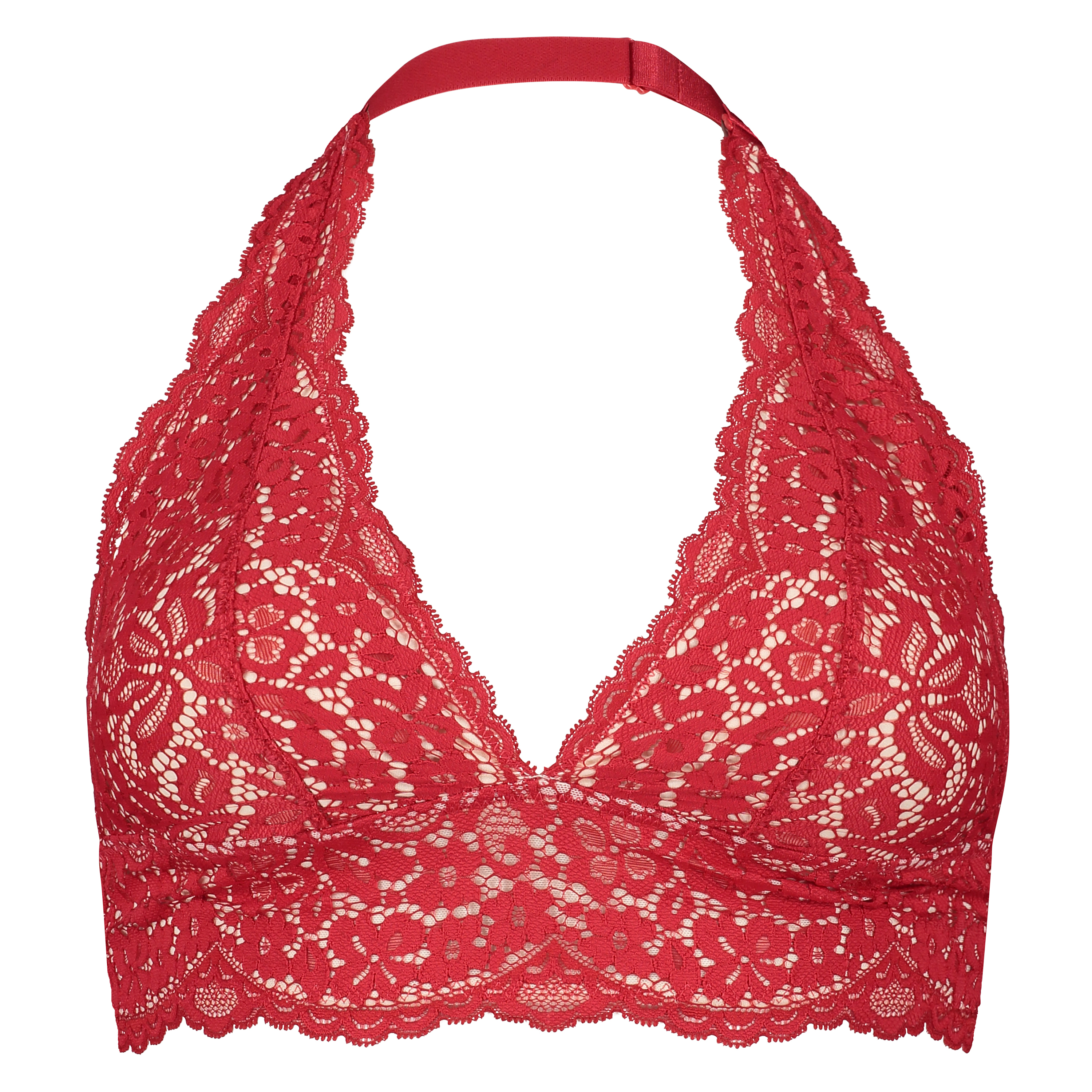 Rose Bralette, Red, main