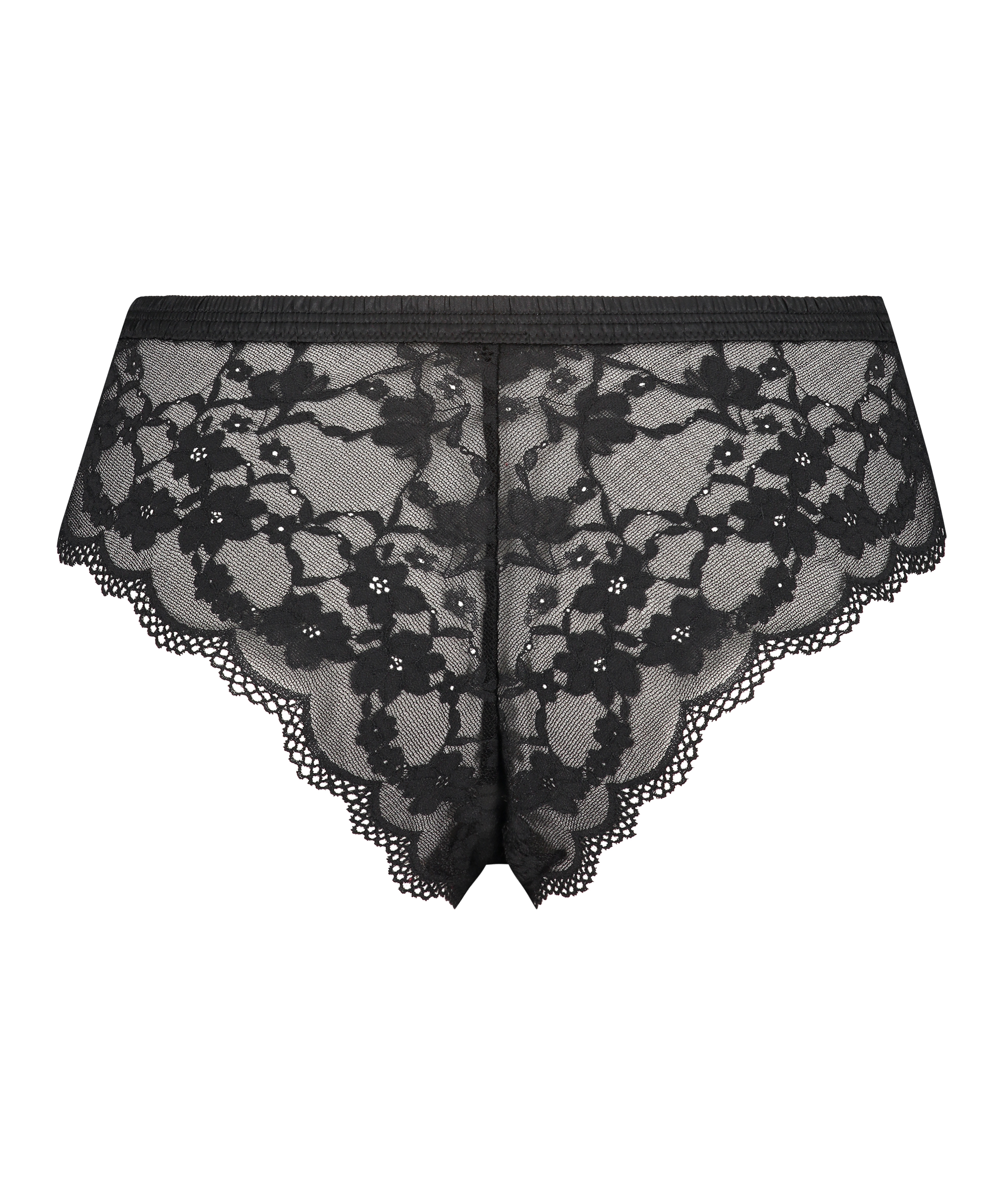 Iva high leg Brazilian Curvy, Black, main