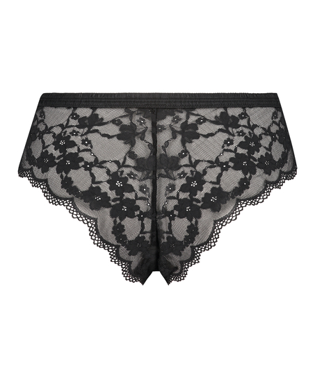 Iva high leg Brazilian Curvy, Black