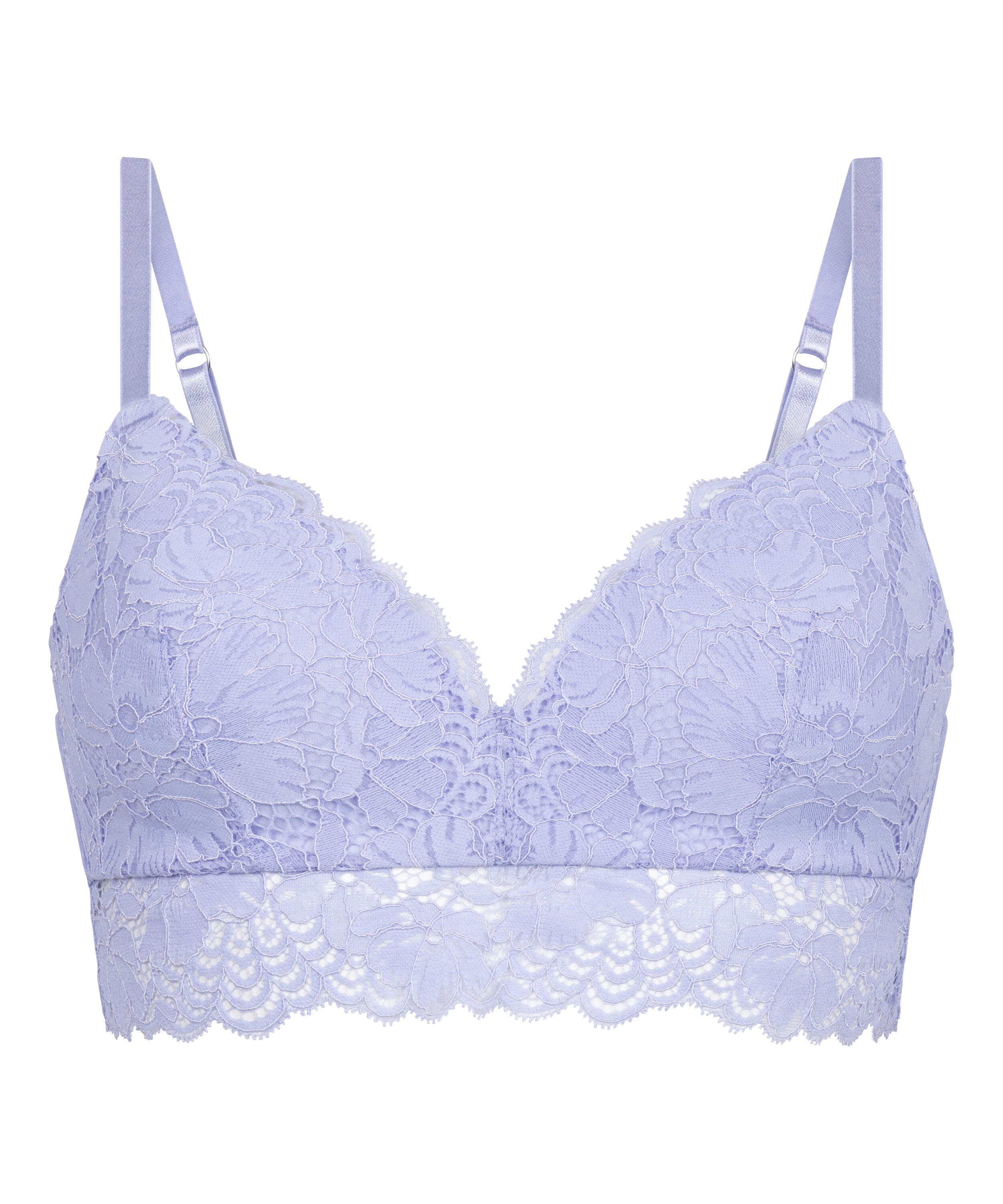 Andrea Padded Non-Wired Bra, Purple