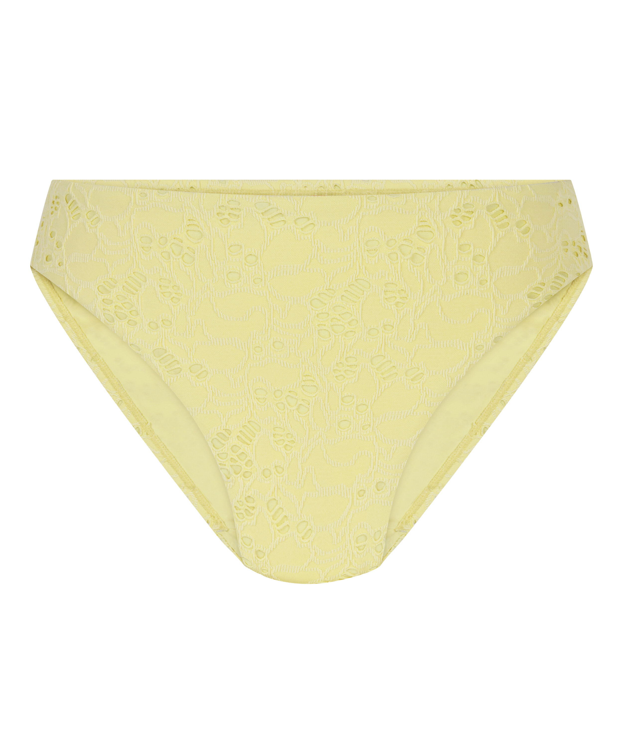 Crochet Bikini Bottoms, Yellow
