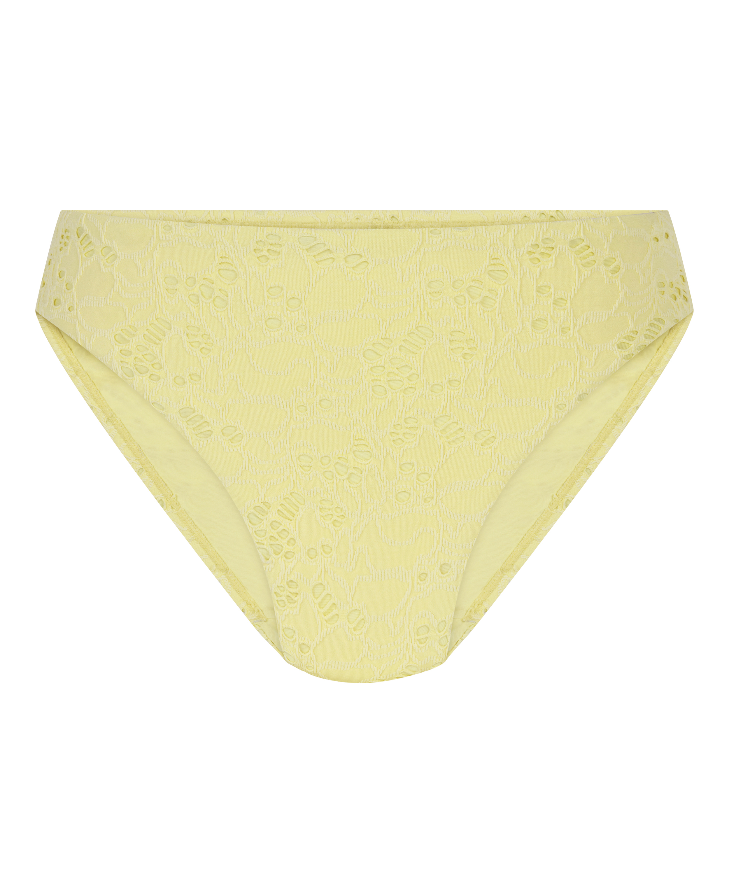 Crochet Bikini Bottoms, Yellow, main