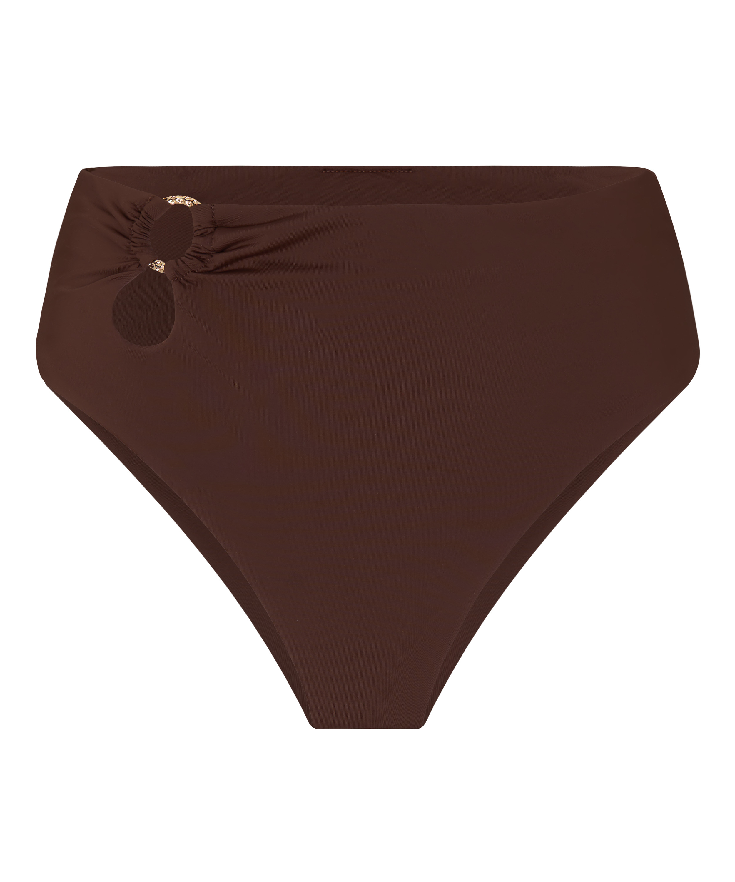 Highleg Bikini Bottom Madrid, Brown, main
