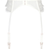 Hannako suspenders, White