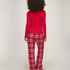 Tall Flannel Pyjama Pants, Red