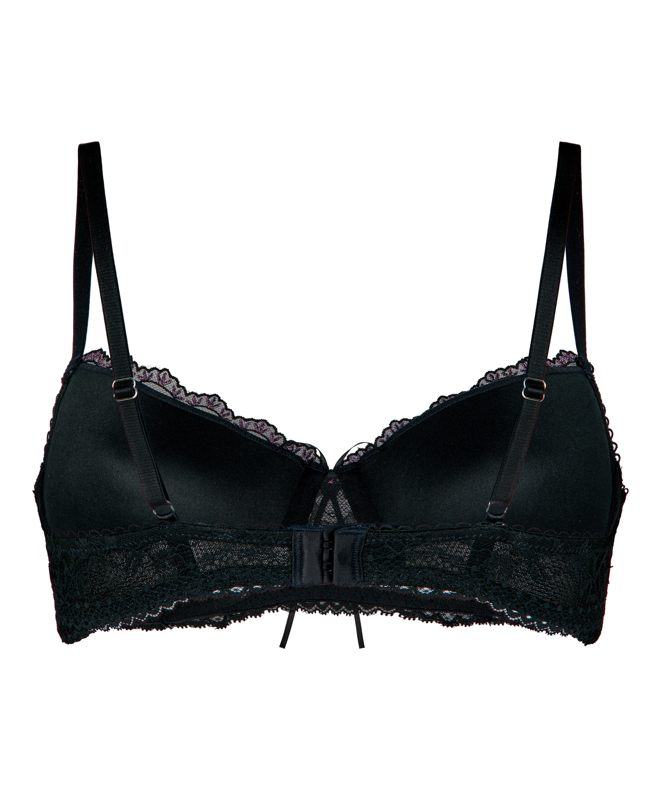 Padded Underwired Bra Iris, Black, main