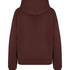 Hoodie brushed sweat, Brown
