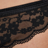 Iva high leg Brazilian Curvy, Black