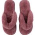 Fake Fur Slippers, Pink