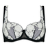 Non-Padded Underwired Bra Lindi, Black