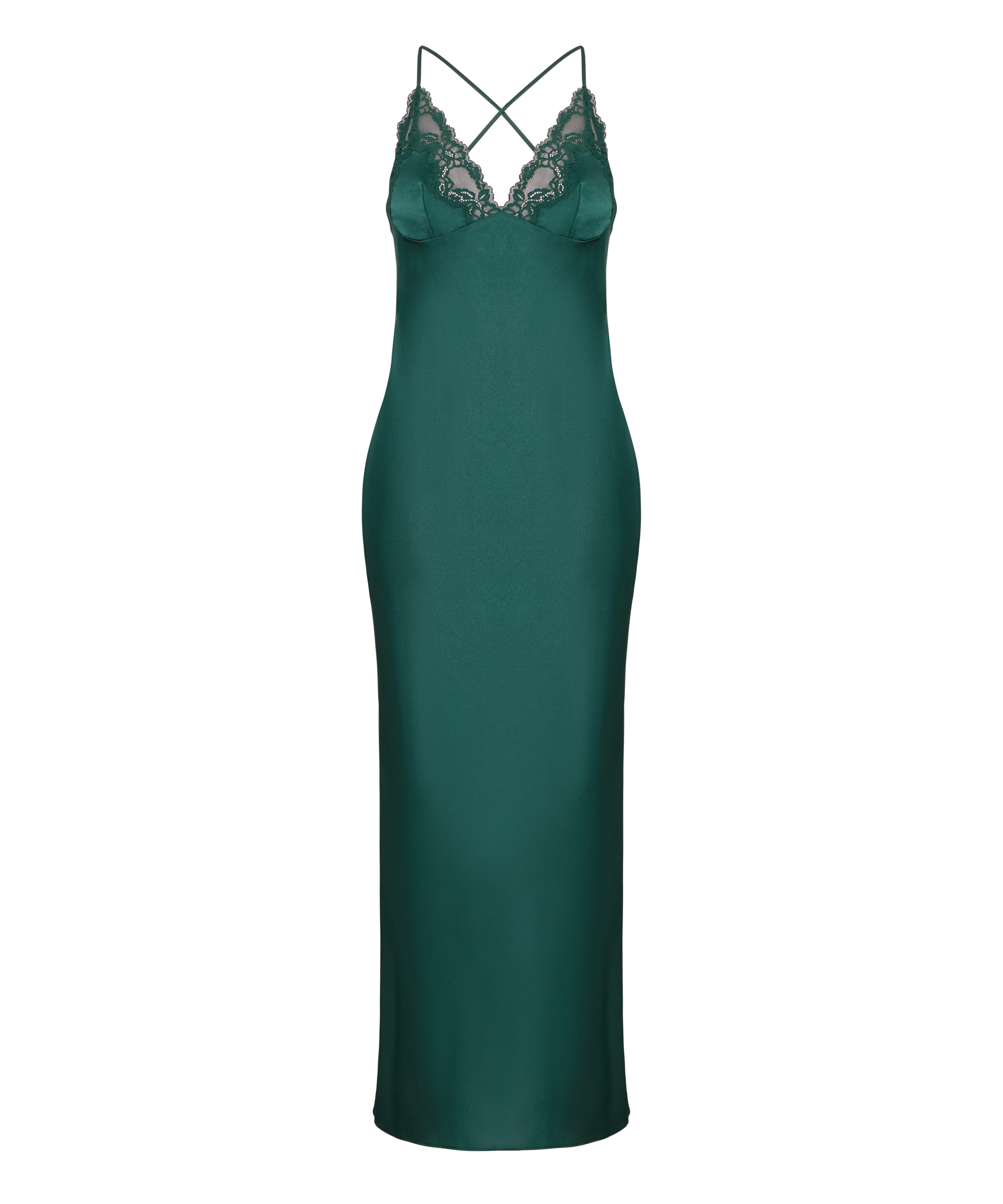 Mya Slipdress, Green, main