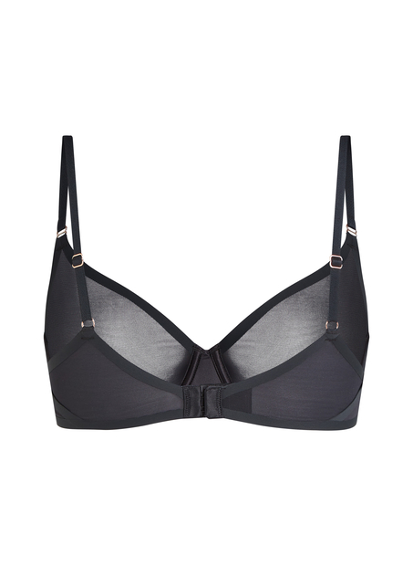 Essential non-padded underwired bra, Black