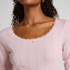 Pyjama top Pointelle, Pink
