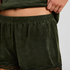 Short Velours Lace, Green