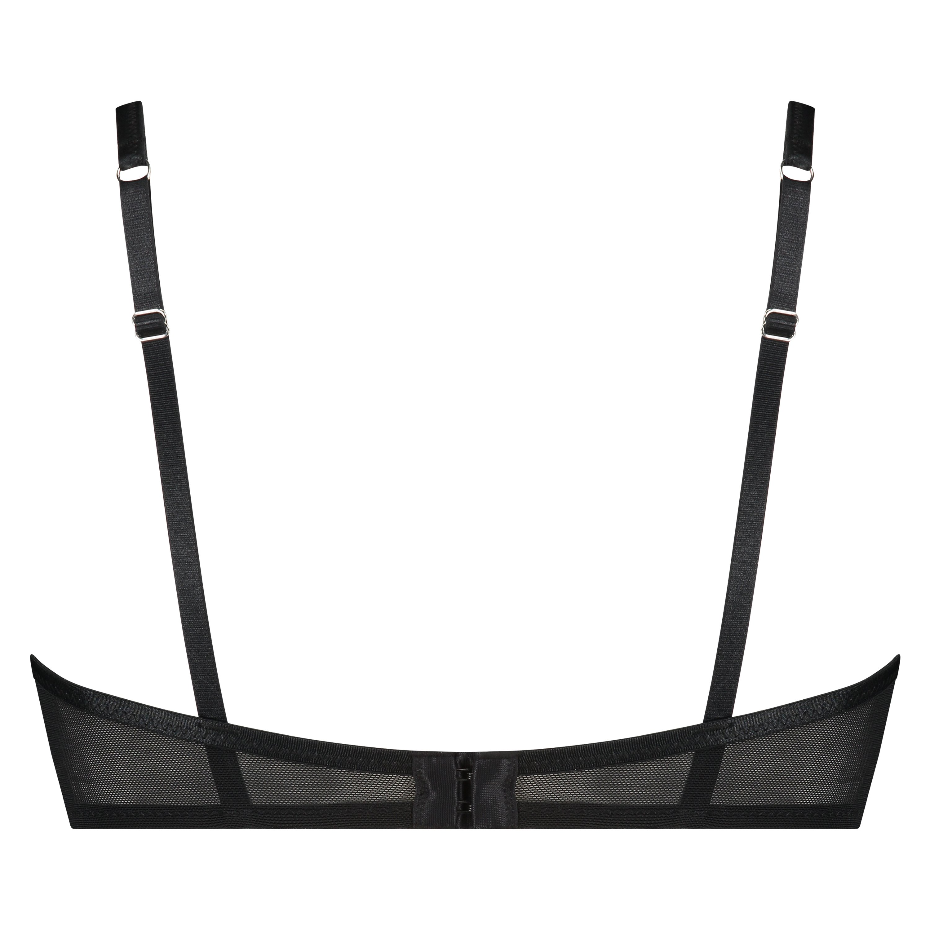 Sosha Non-Padded Underwired Bra, Black, main