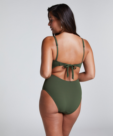Relief Swimsuit, Green