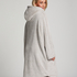 Flannel Fleece Hoodie, Gray