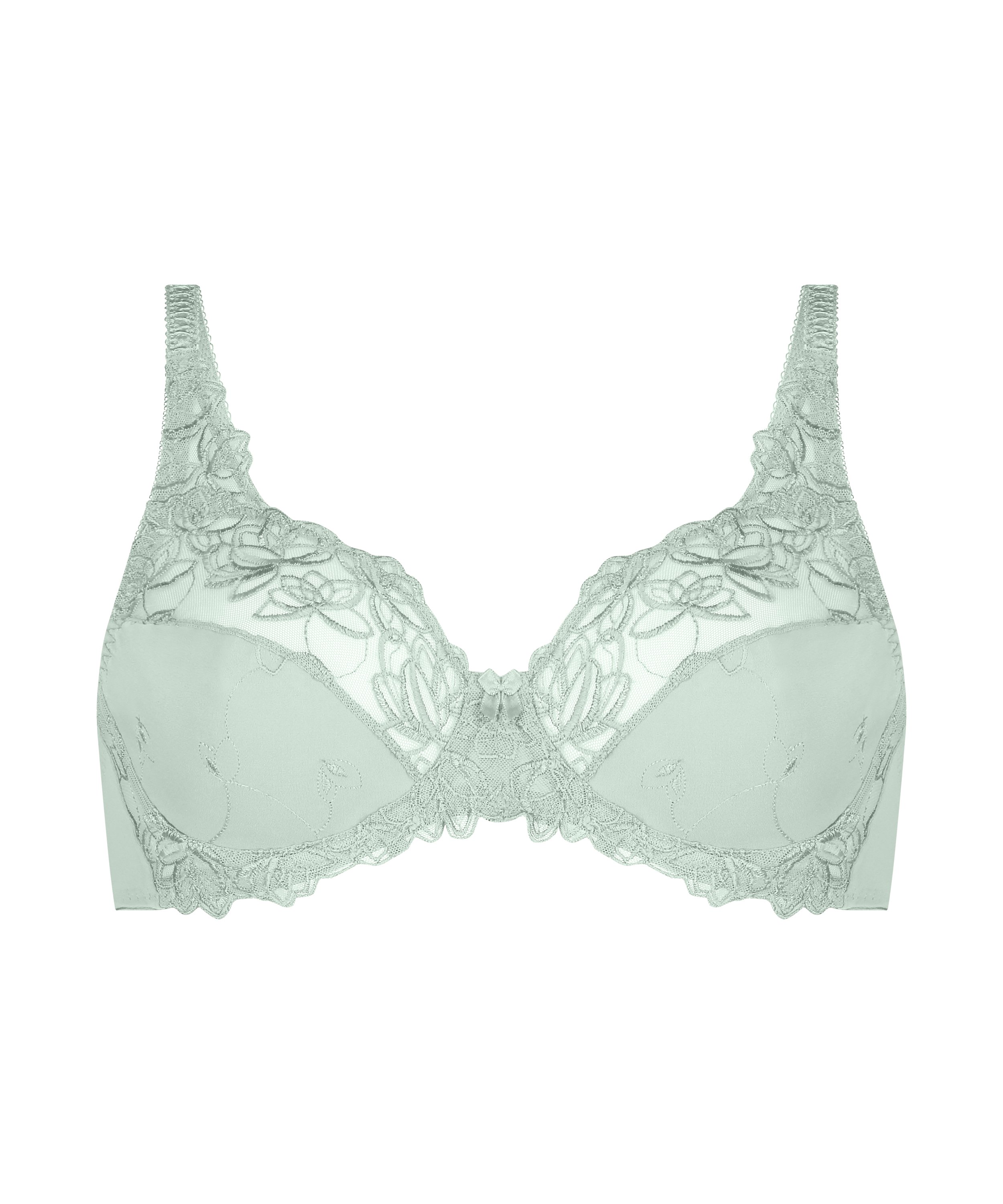 Diva Non-Padded Underwired Bra, Green, main